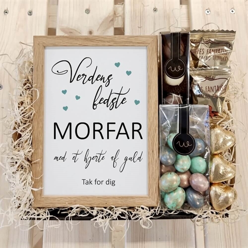 Verdens bedste morfar gavekurv