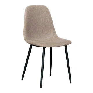 Stockholm Spisebordsstol - Spisebordsstol, stone med sorte ben, HN1231
