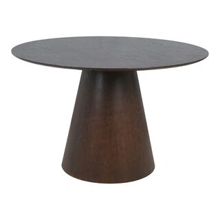 Bolton Spisebord - Spisebord, valnød, Ø120x76 cm