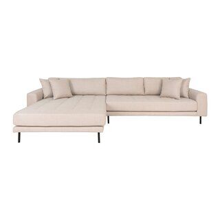 Lido Lounge Sofa - Beige Venstrevendt