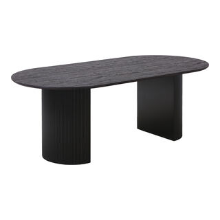 Boavista Spisebord - Spisebord, mørkebrunt 100x210x75 cm