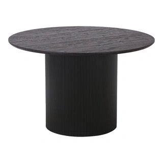 Boavista Spisebord - Spisebord, mørkebrun Ø120x75 cm