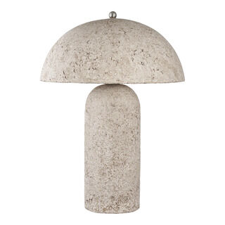 Astley Bordlampe - Bordlampe, papmaché, stone grå 150cm ledning