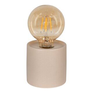 Ebdon LED Lampe  - LED Lampe, keramik/glas, sand
