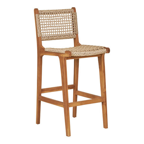 Derby Counterstol - Counterstol, teak/polyrattan, natur