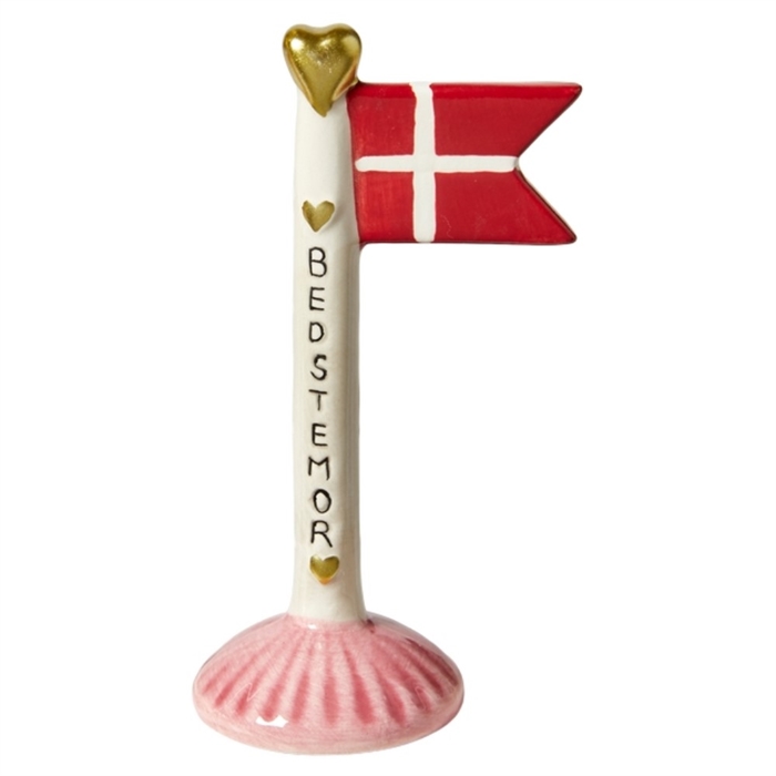 Flag Bedstemor lys H: 14cm