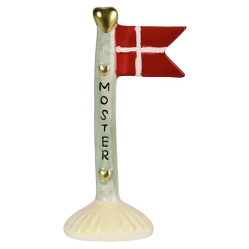 Flag Moster grøn 14 cm