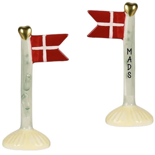 Flag Babyfødder lysegrøn 14 cm