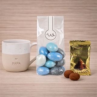Cappuccino kop Pappa med chokolade