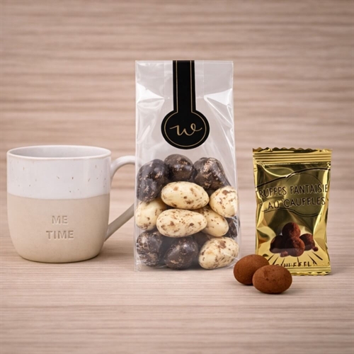 Cappuccino kop Me time med chokolade