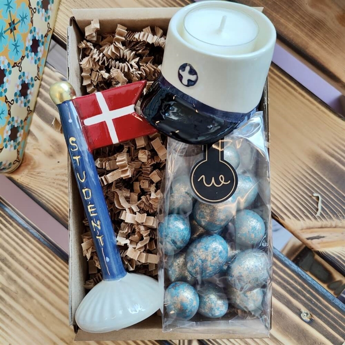 Gaveæske til Blå Student