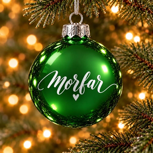 Julekugle til Morfar