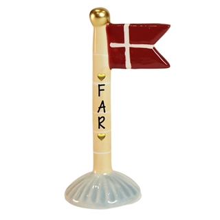 Flag Far/gul H: 14cm
