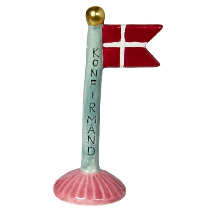 Flag Konfirmand/mint H: 14cm