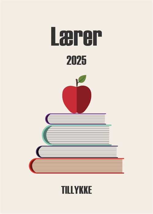 Lærer 2025 - 15x21 cm