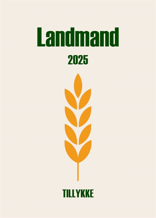 Landmand 2025 - 15x21 cm