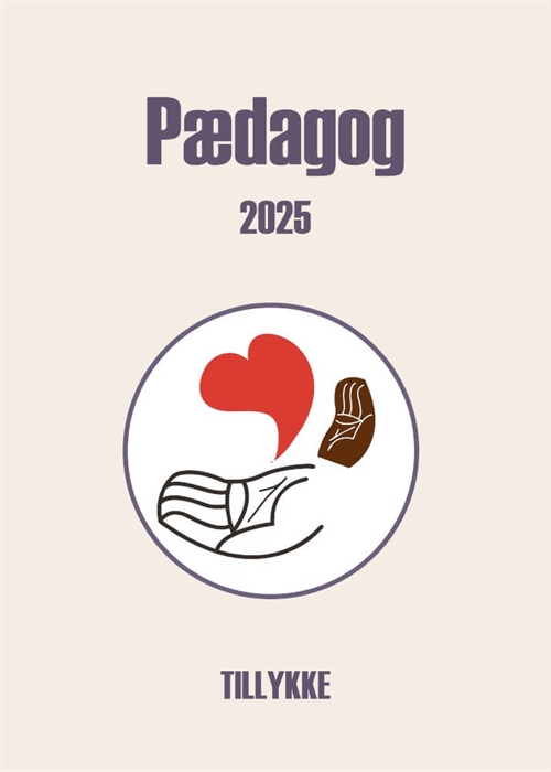 Pædagog 2025 - 15x21 cm