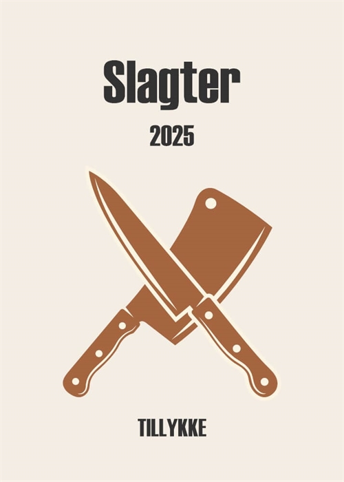 Slagter 2025 - 15x21 cm