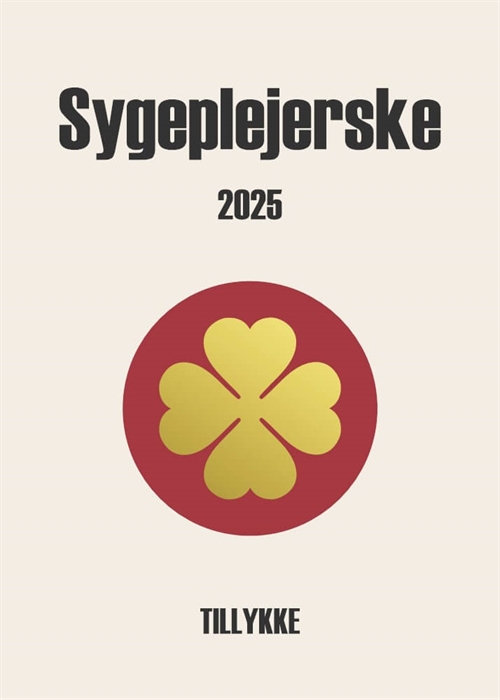 Sygeplejerske 2025 - 15x21 cm