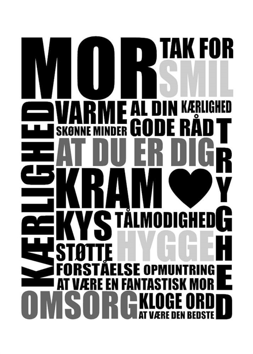 Tak Mor - 21x30 cm