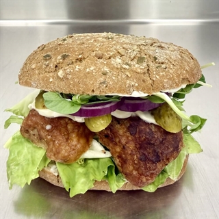 Sandwich med Frikadeller