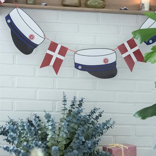 Blå studenter Guirlande