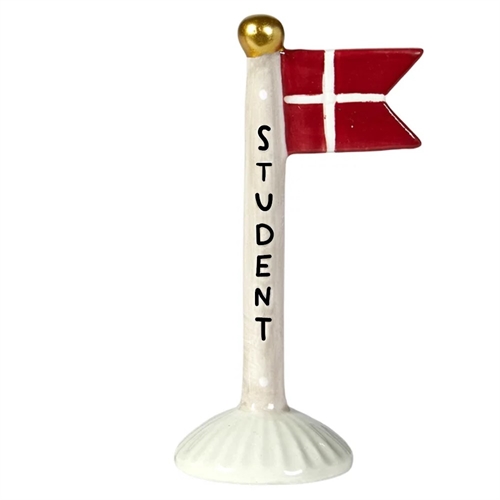 Flag Student lys H: 14cm