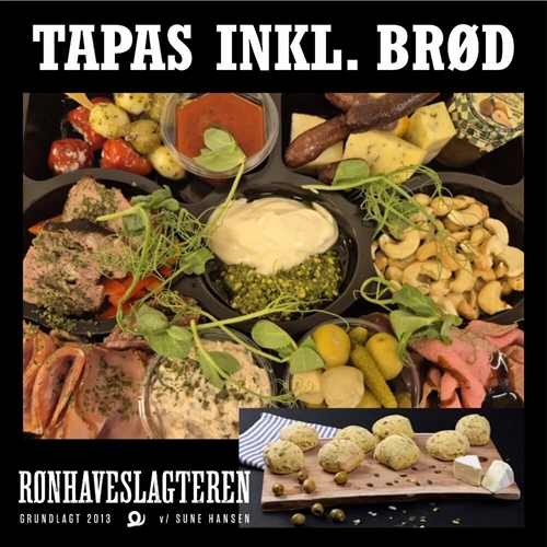BESTIL TAPAS INKL. BRØD (Til 2 personer)