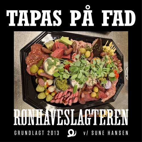 BESTIL TAPAS PÅ FAD INKL. BRØD (min. 6 kuverter)