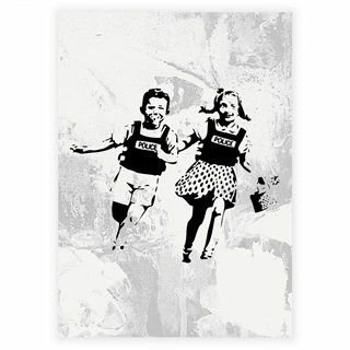 Banksy - Legende børn Plakat