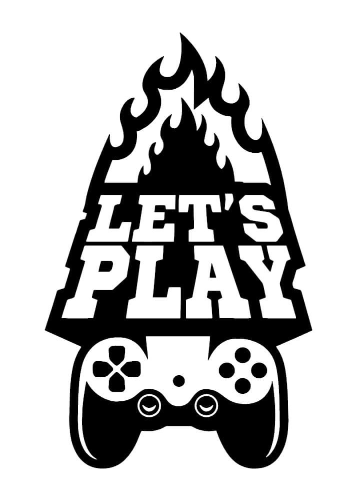 Plakat - Gamer Let's Play