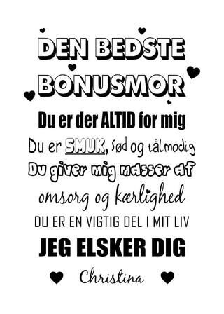 Plakat - Bonusmor