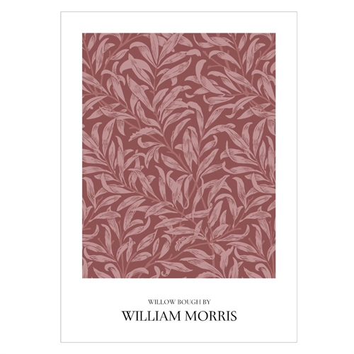 Plakat med WILLOW BOUGH BY William Morris 1