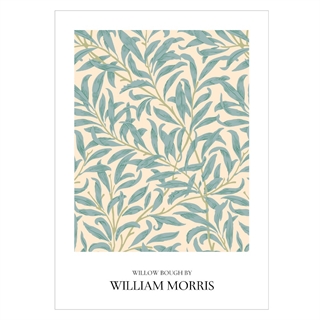 Plakat med WILLOW BOUGH BY William Morris 2