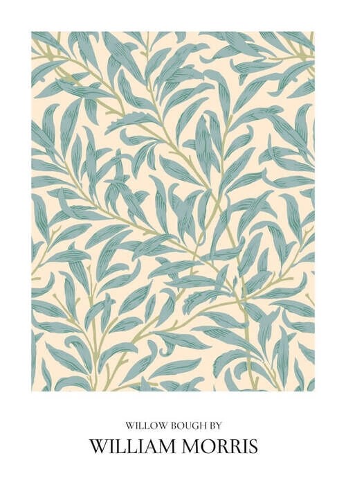 Willow Bough by William Morris - Plakat