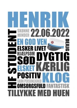 Plakat - HF Student