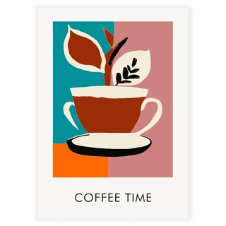 Coffee time - Plakat