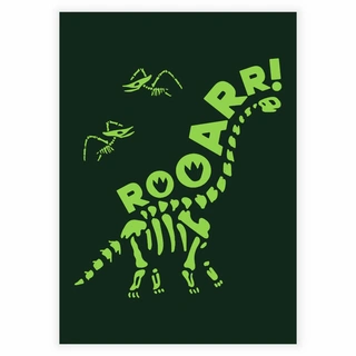 Rooarr! Dinosaurer - Plakat