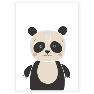 Panda - Børneplakat