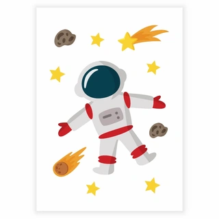 Astronaut- Plakat