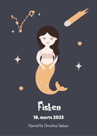 Personlig Stenbukken fisken- Plakat