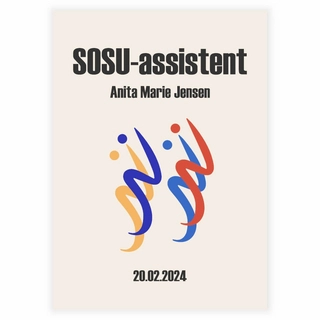 SOSU-assistent uddannelse - Plakat