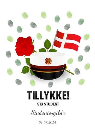 STX Student fingeraftryksplakat