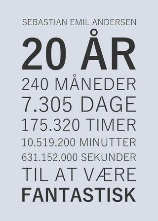 20 års fødselsdags plakat