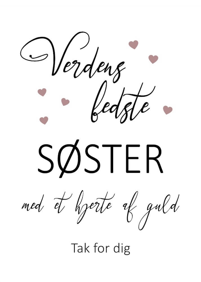 Verdens bedste søster