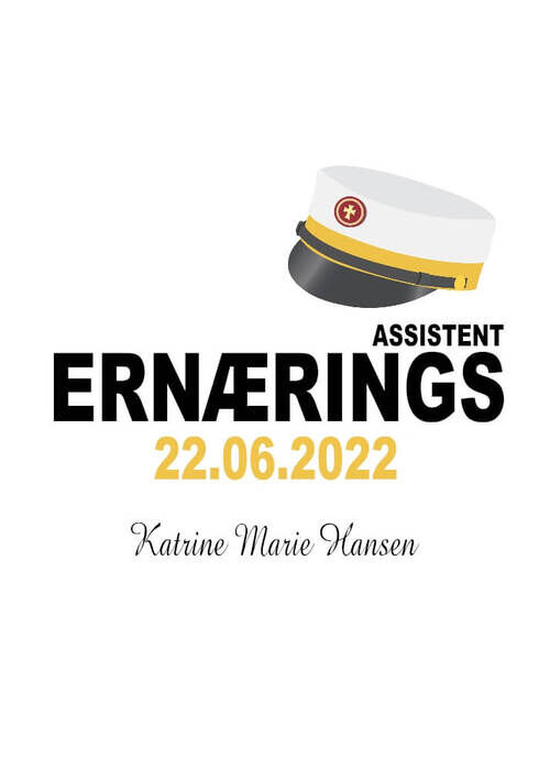 Plakat - Ernæringsassistent hue