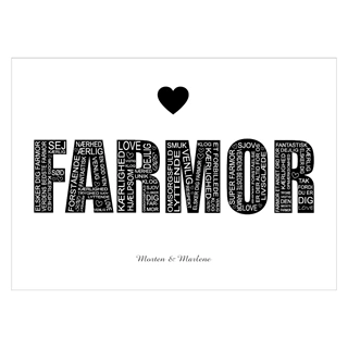 Plakat - FARMOR med tekst
