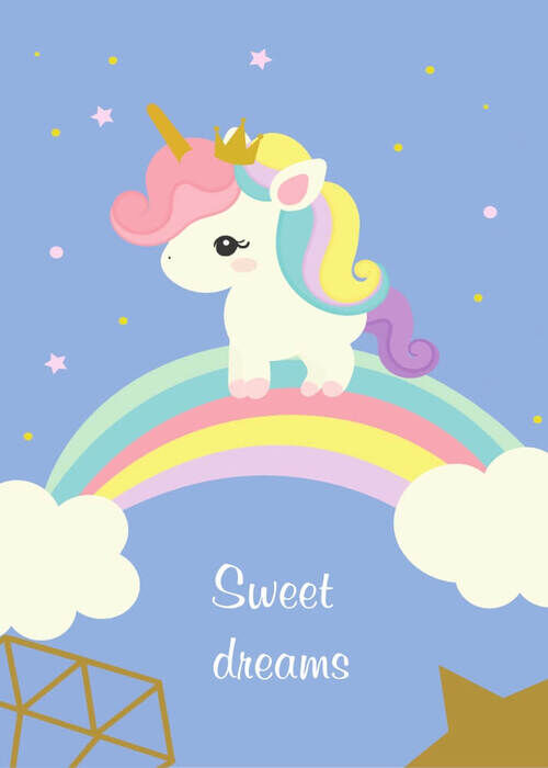 Plakat - Unicorn Sweet dreams