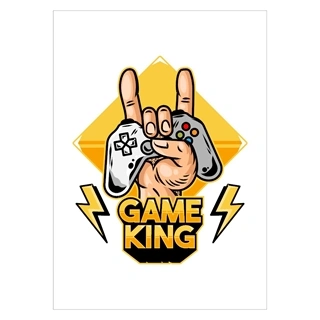 Plakat - Game King Controller