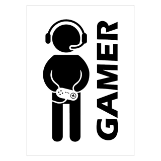 Plakat - Gamer Boy